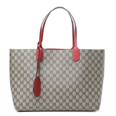 guanti gucci gg supreme|gucci gg supreme reversible tote.